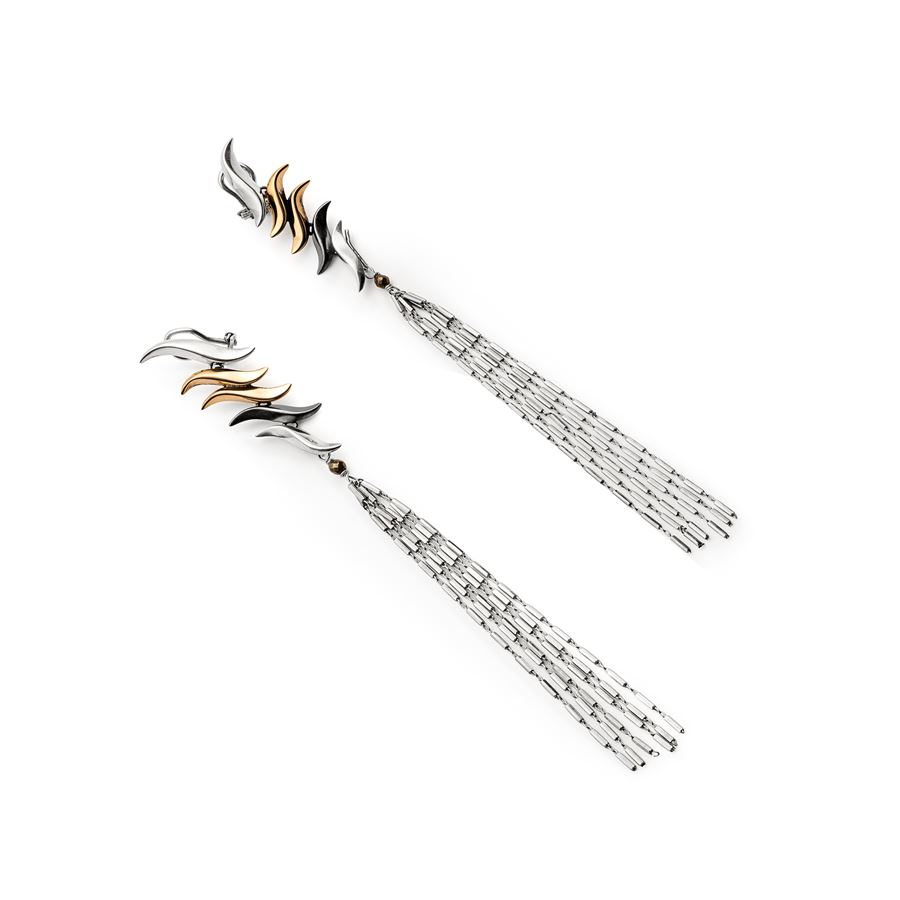 Silver knit bangs ACCESSORI | FRANGEARG FLAME